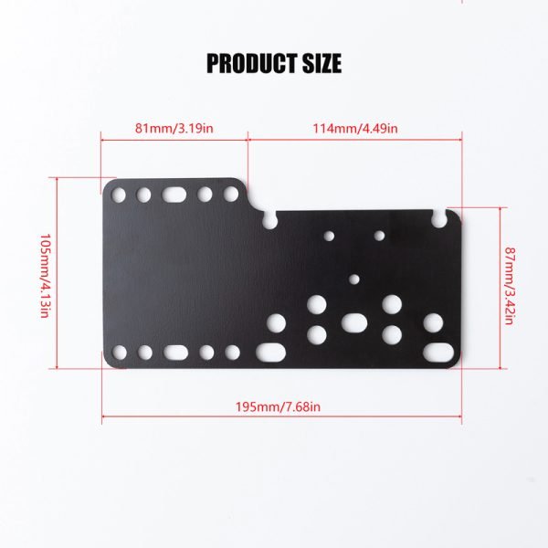 Simracing Handbrake Simulator Gear Adapter Plate - Image 2