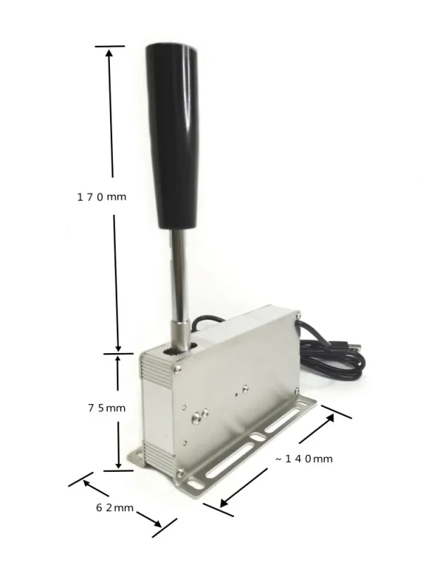PC Simracing Sequential Shifter H Gear Shift - Image 2