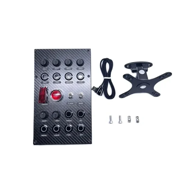 SIMDT Padbox Carbon Fiber Panel Button Box - Image 2
