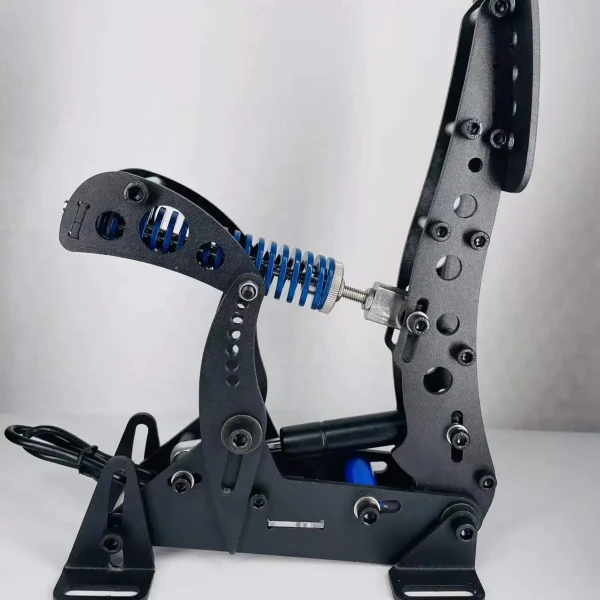 Black Hydraulic Pedals for PC Racing Game - Image 2