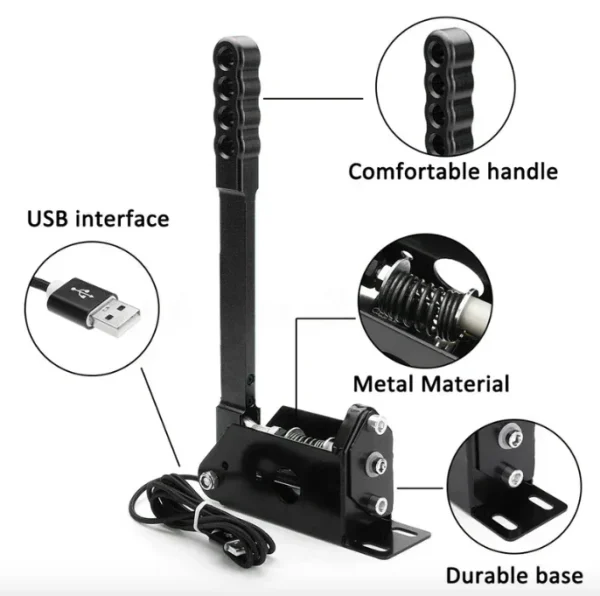 USB Handbrake Simulator Linear Drift Rally Speedster - Image 6