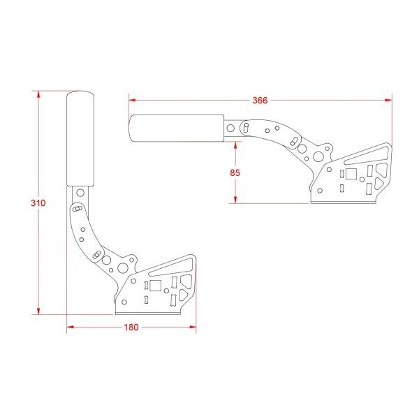 USB Mechanical Drift Handbrake for PC Simracing Game - Image 5