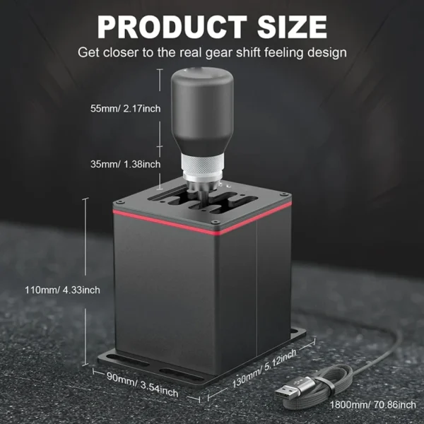 Simracing USB Shifter H Sequential Shifter - Image 3