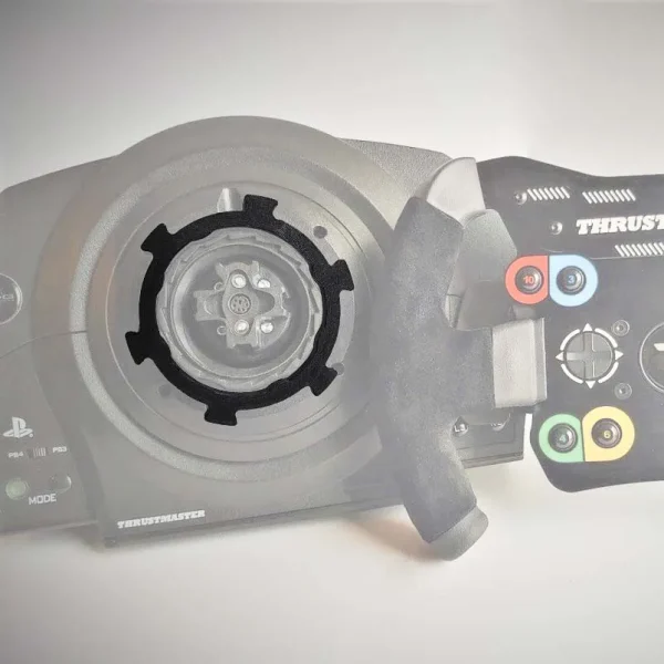 Sim Racing Steering Wheel Quick Release Ring - Image 2