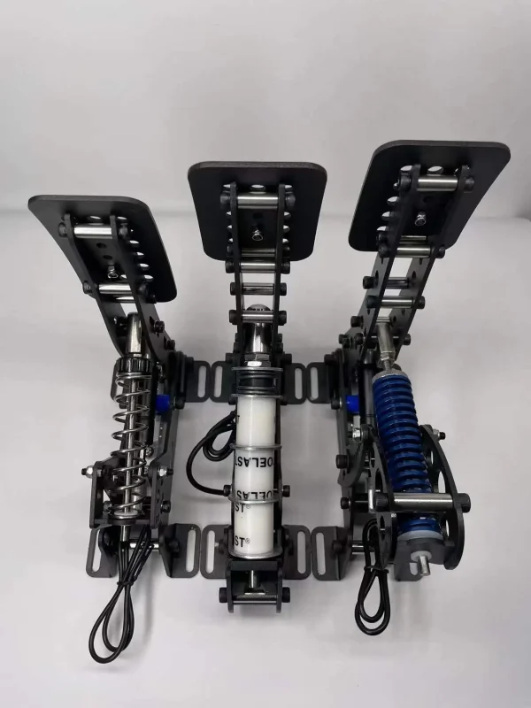 Black Hydraulic Pedals for PC Racing Game - Image 6