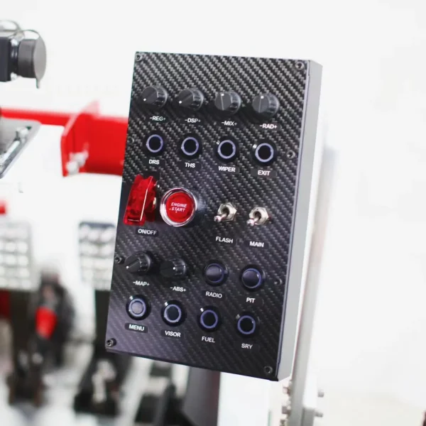 SIMDT Padbox Carbon Fiber Panel Button Box - Image 3